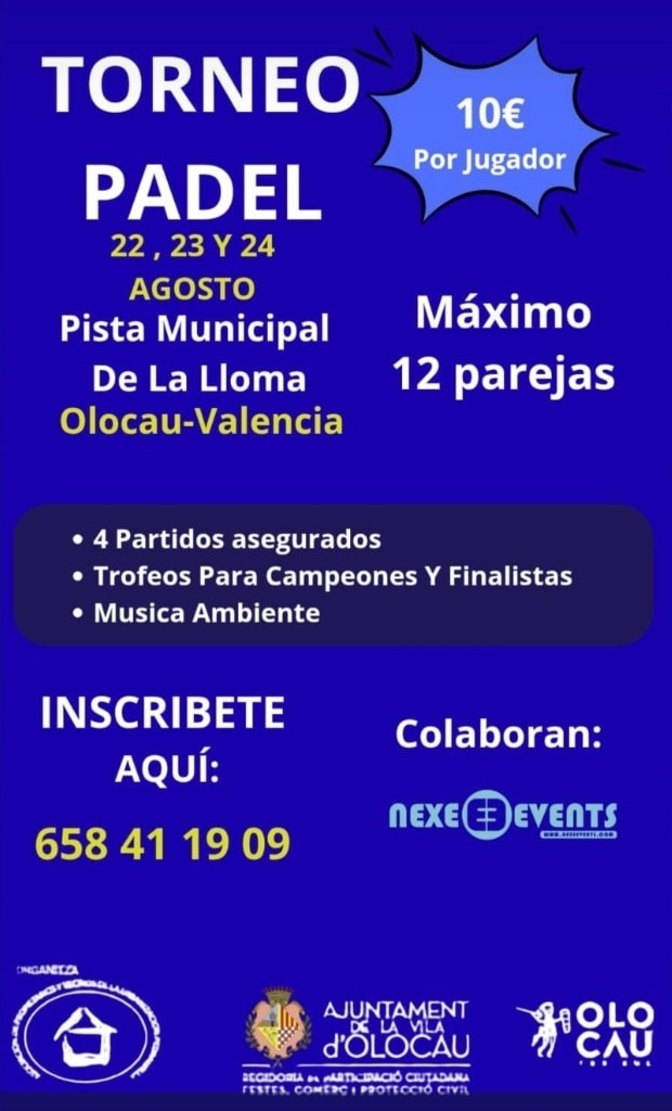 Torneo de pádel